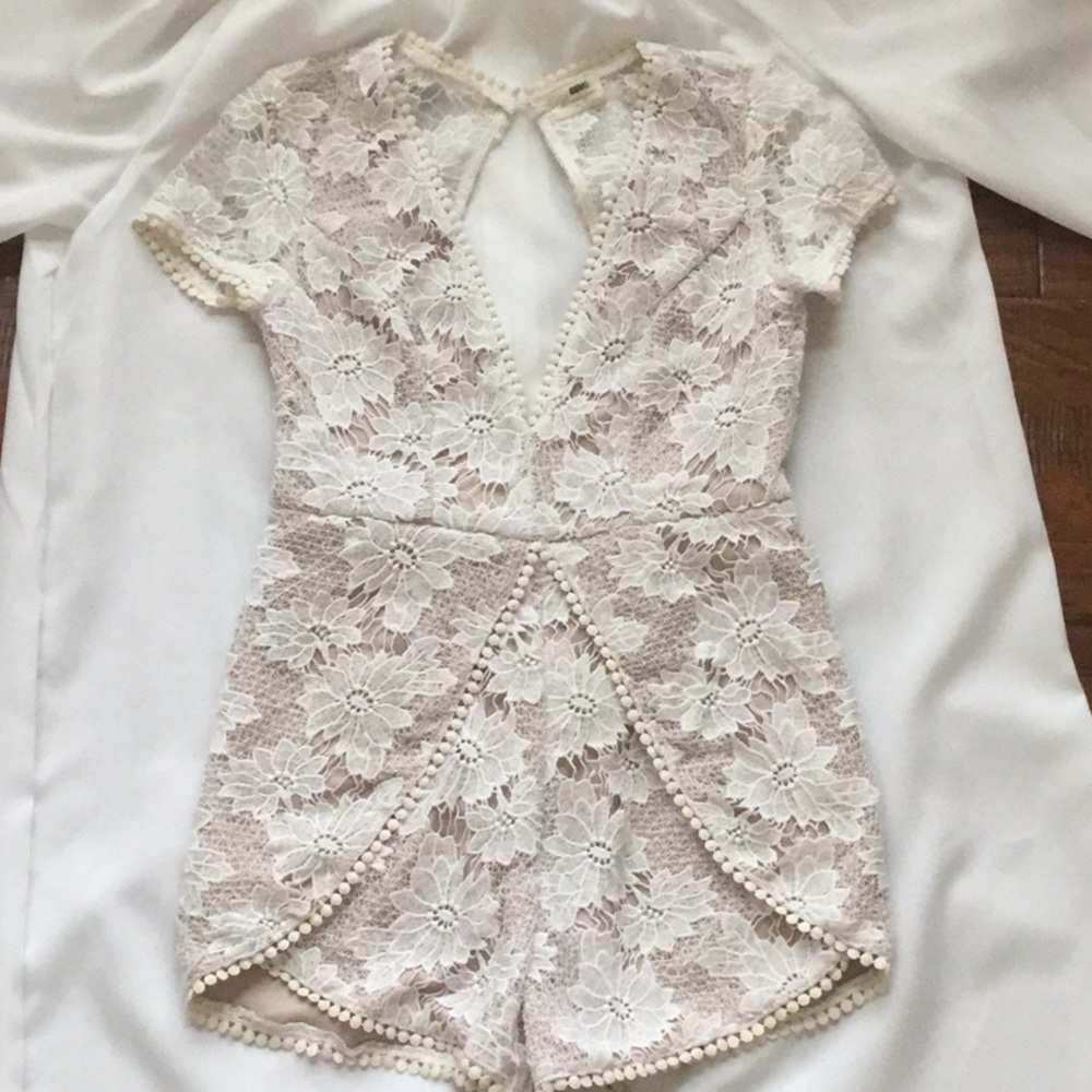 LF Store - Lace Romper by Rumor Boutique